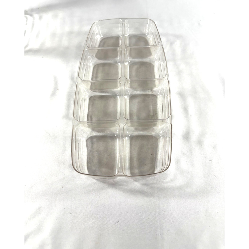 Longaberger Basket 8 Slot Plastic Protector #14733 13.5"L x 6.5"W x 1.75"H